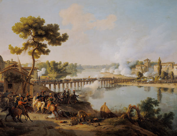 General Bonaparte (1769-1821) Giving Orders at the Battle of Lodi, 10th May 1796 à Louis Lejeune