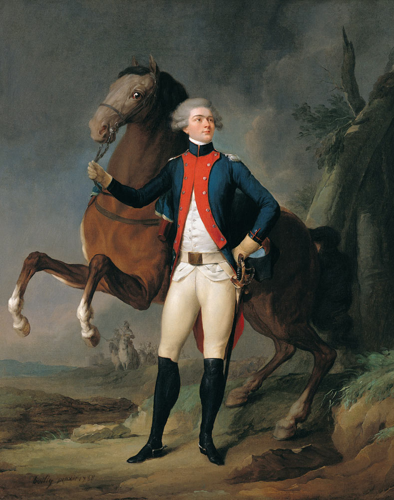 Portrait of Gilbert Motier the Marquis De La Fayette (1757-1834) à Louis-Léopold Boilly