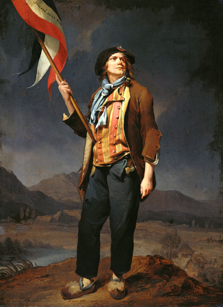 The Singer Chenard, as a Sans-Culotte à Louis-Léopold Boilly