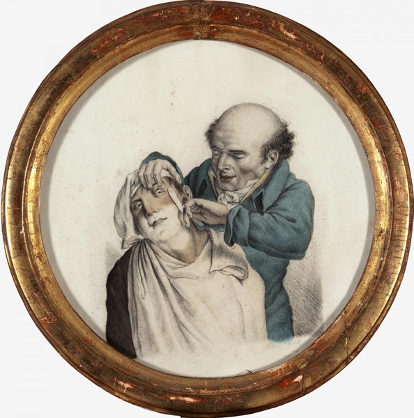 Skilful barber à Louis-Léopold Boilly
