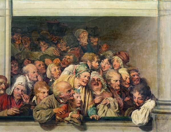 Poor Box at the Opera à Louis-Léopold Boilly