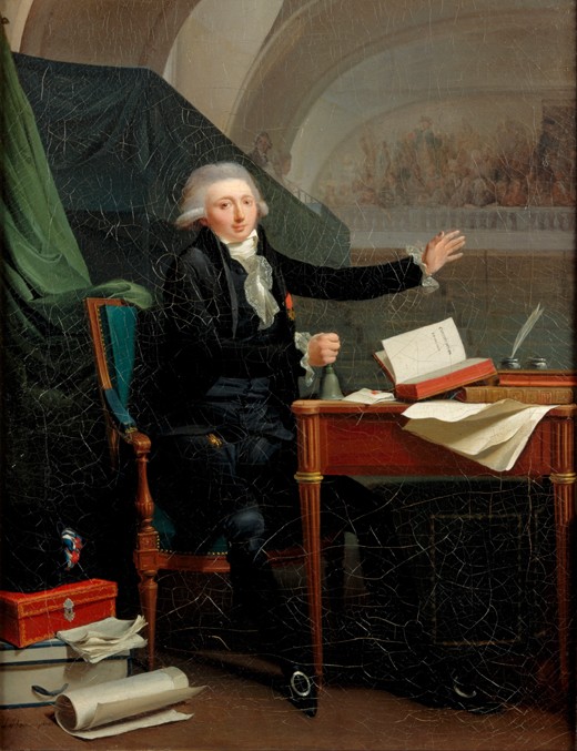 Portrait of Jan Anthony d'Averhoult (1756-1792) à Louis-Léopold Boilly