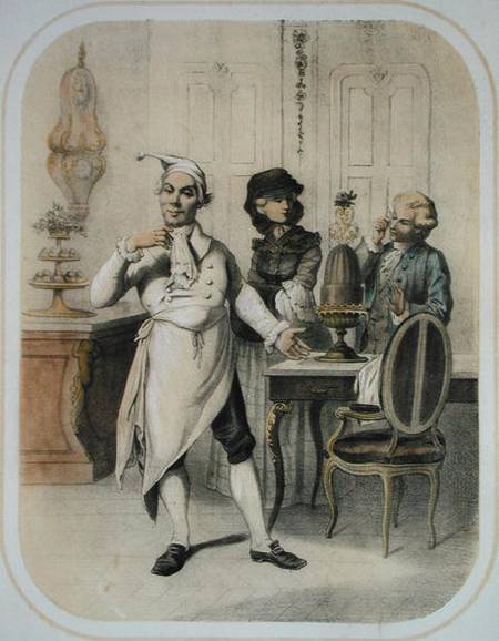 Pride in the Kitchen, from a series of prints depicting the Seven Deadly Sins à Louis-Léopold Boilly