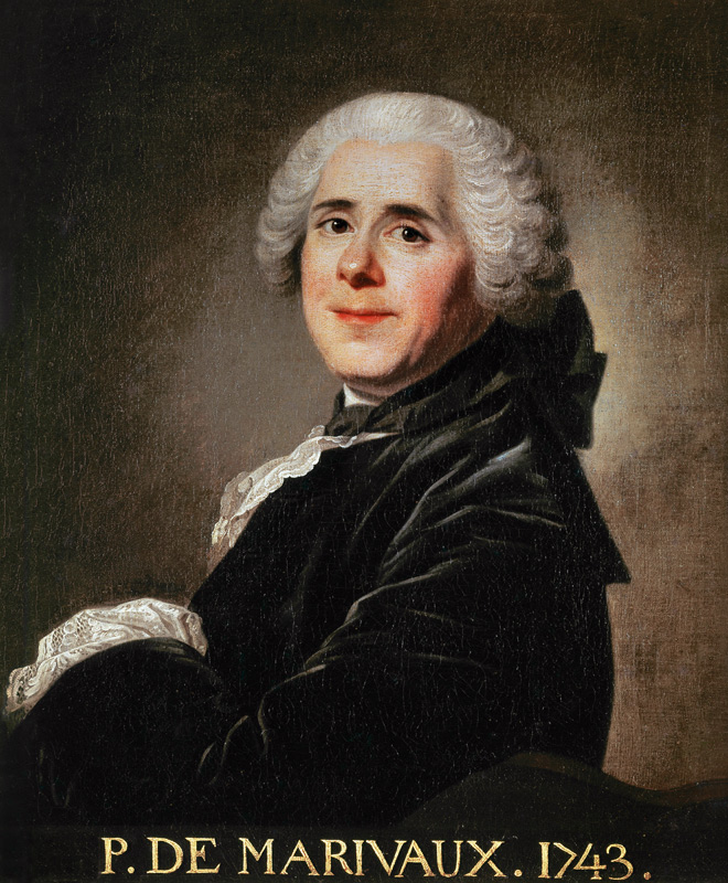 Portrait of Pierre Carlet de Chamblain de Marivaux (1688-1763) à Louis Michel van Loo