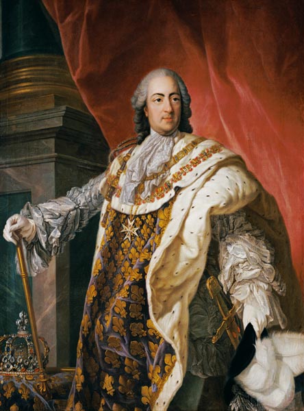 Louis XV (1710-74)  à Louis Michel van Loo