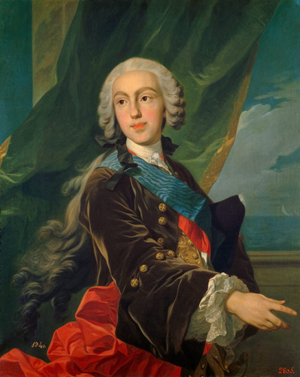 The Infante Philip of Bourbon, Duke of Parma à Louis Michel van Loo
