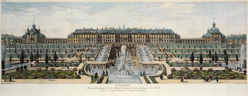 Peterhof Palace à Louis-Nicolas de Lespinasse