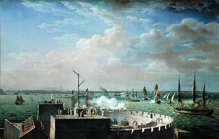 Cherbourg Harbour à Louis Philippe Crepin