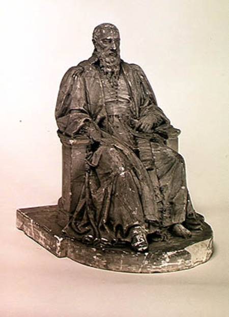 Seated statue of Michel de L'Hospital (c.1504-73) à Louis Pierre Deseine