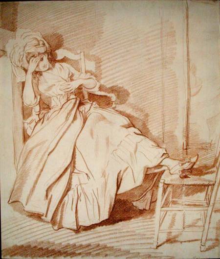 Study of a Sleeping Girl à Louis-Rolland Trinquesse