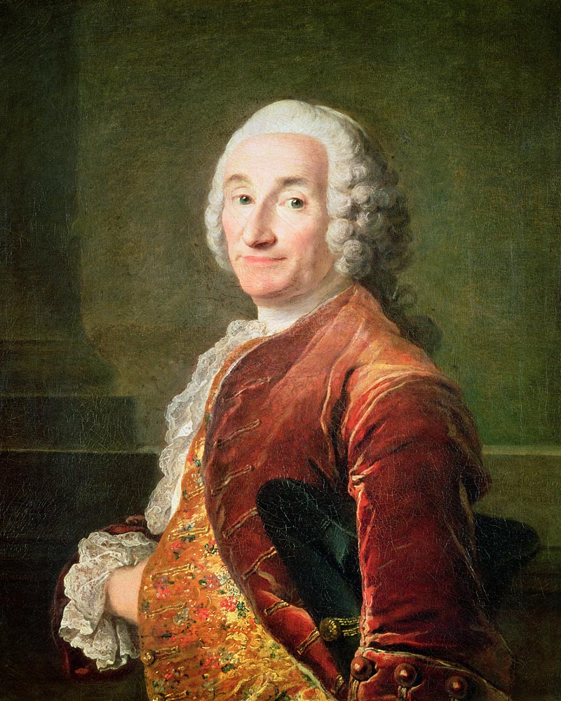 Louis Francois Armand de Vignerot du Plessis (1696-1788) Duke of Richelieu à Louis Tocqué