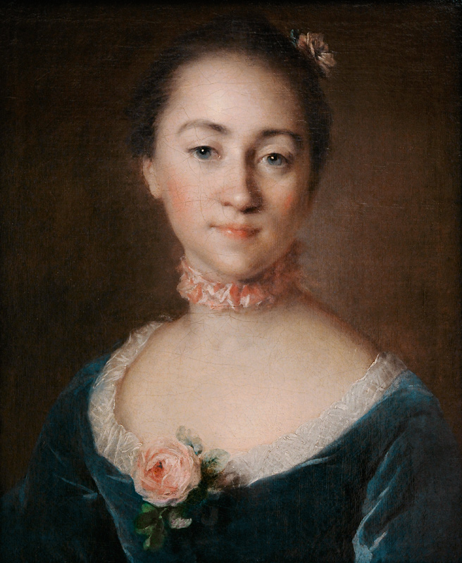Portrait of Countess Ekaterina Golovkina à Louis Tocqué