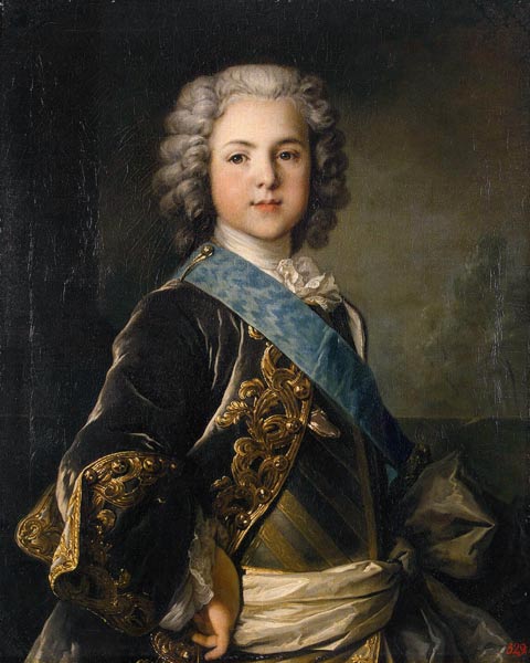 Portrait of Louis, Grand Dauphin of France à Louis Tocqué