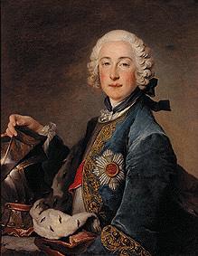 Comte de Palatinat Friedrich Michel double bruecken-bouleauxfeld. à Louis Tocqué