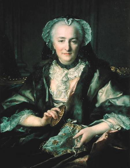 Portrait of Madame Dange à Louis Tocqué