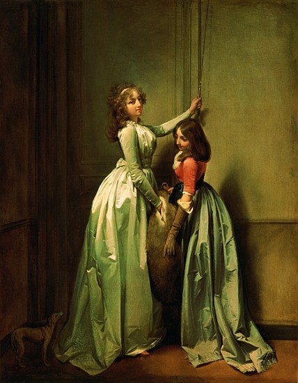 At the Entrance, 1796-98 à Louis Leopold Boilly