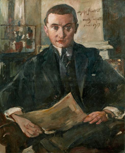 Portrait of Wolfgang Gurlitt à Lovis Corinth
