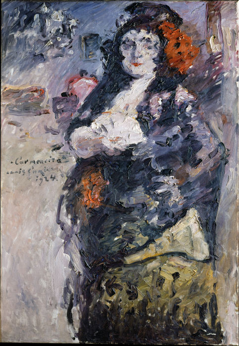 “Carmencita”, Portrait of Charlotte Berend-Corinth 
in Spanish Dress à Lovis Corinth