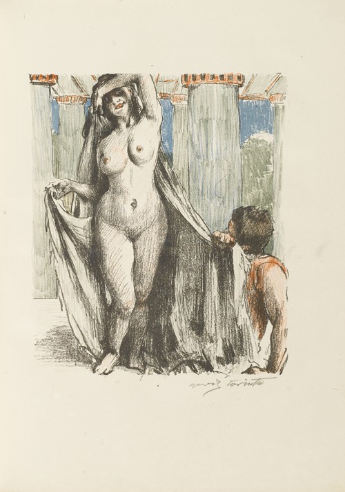 Illustration to The Song of Songs à Lovis Corinth