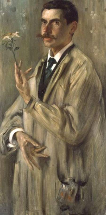 The Painter Otto Eckmann (1865-1902) à Lovis Corinth