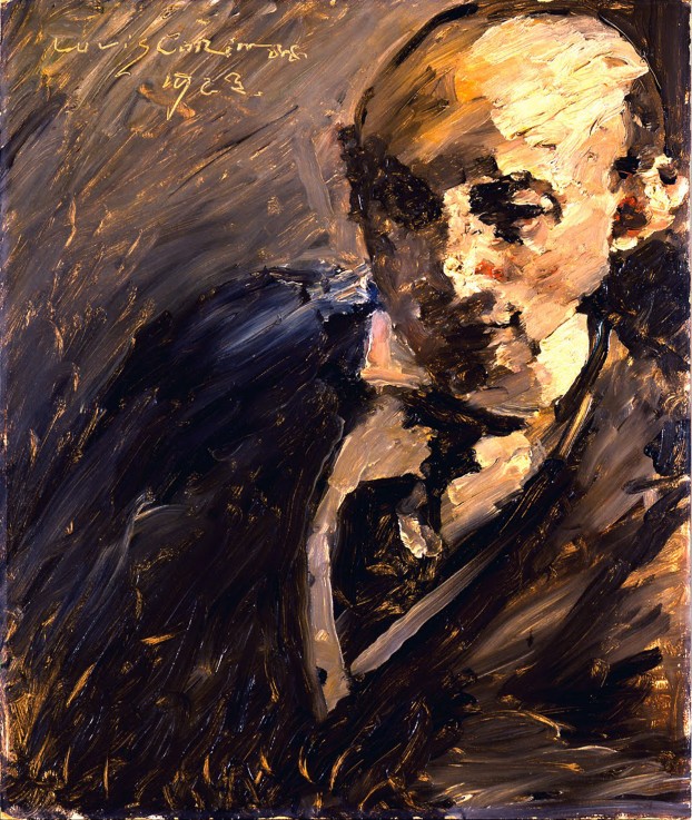 Portrait of Alfred Kuhn à Lovis Corinth