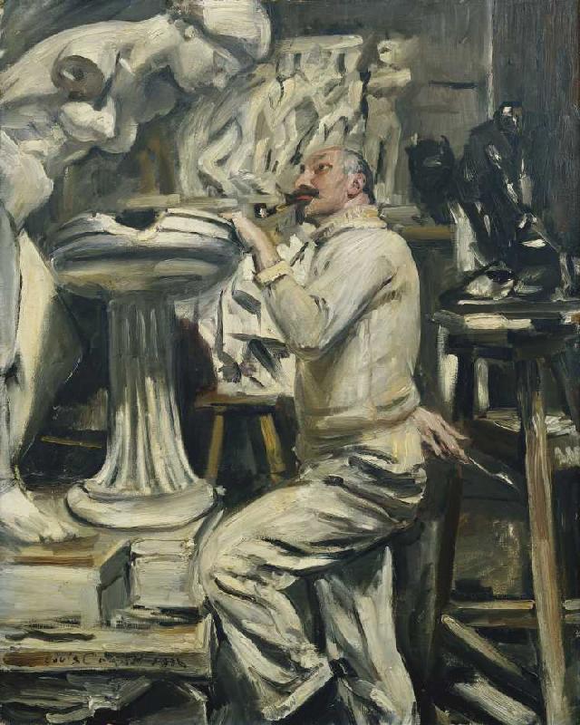 Portrait des Bildhauers Nikolaus Friedrichs à Lovis Corinth