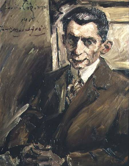Portrait of Julius Meier-Grafe (1867-1935) Art Historian à Lovis Corinth