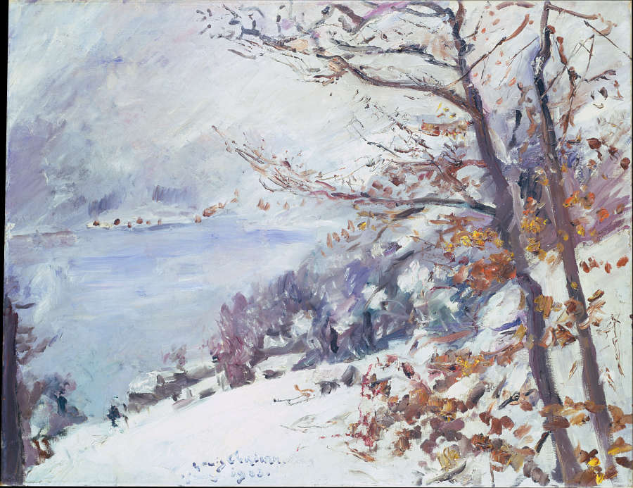 Walchensee in Winter à Lovis Corinth