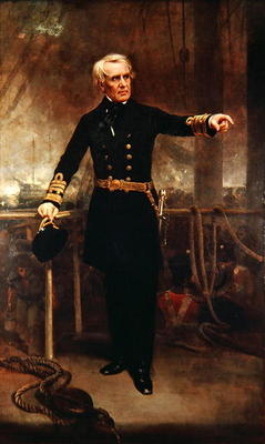 Admiral Lord Lyons, GCB, 1855 (oil on canvas) à Lowes Cato Dickinson