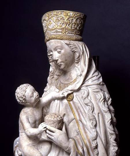 The Mother of God with the Infant Christ à Lubeck ou Atelier westphalien