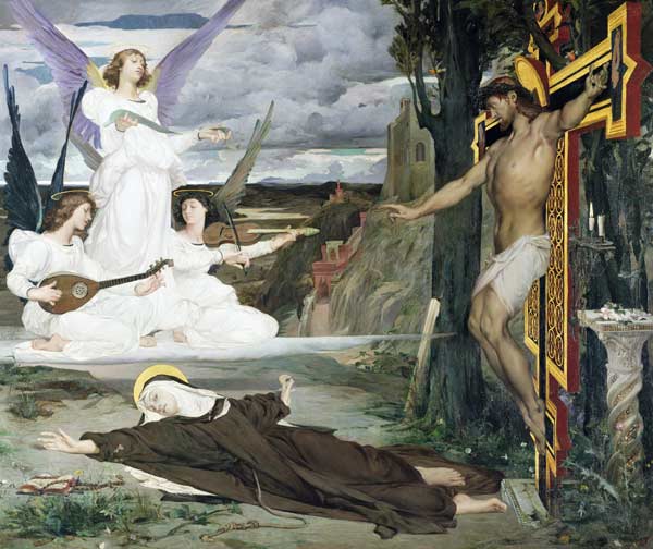 The Vision, Legend of the 14th Century à Luc-Oliver Merson