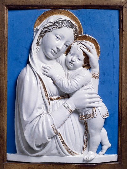 Madonna and Child, 1445-50 à Luca Della Robbia