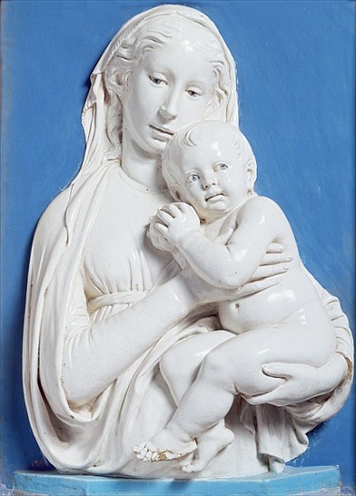 The Madonna of the Apple à Luca Della Robbia