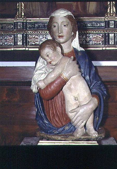 Virgin and Child à Luca Della Robbia
