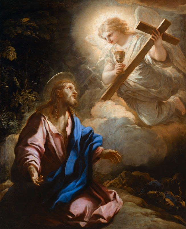 Christ on Mt. of Olives / Giordano à Luca Giordano