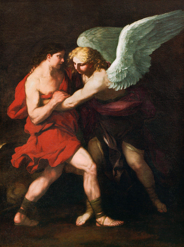L.Giordano, Kampf Jakobs mit dem Engel à Luca Giordano