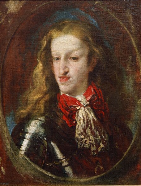 Charles II of Spain / L. Giordano à Luca Giordano