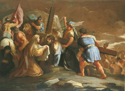 Die Kreuztragung Christi. à Luca Giordano
