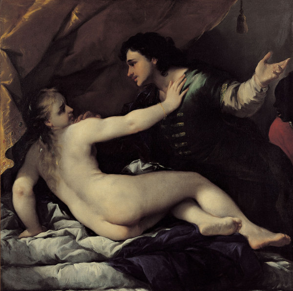 L.Giordano /Lucretia & Sextus Tarquin à Luca Giordano
