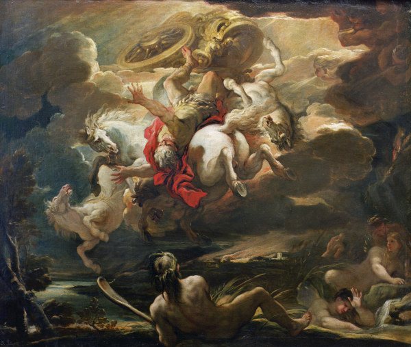 L.Giordano, The Fall of Phaeton à Luca Giordano