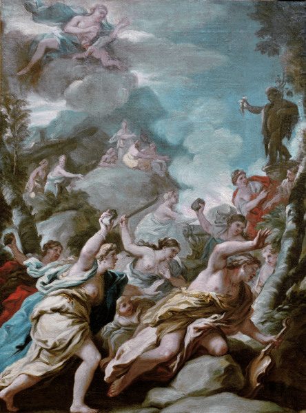 Luca Giordano, / The Death of Orpheus à Luca Giordano