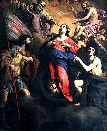 Assumption of the Virgin à Luca (Luca da Reggio) Ferrari