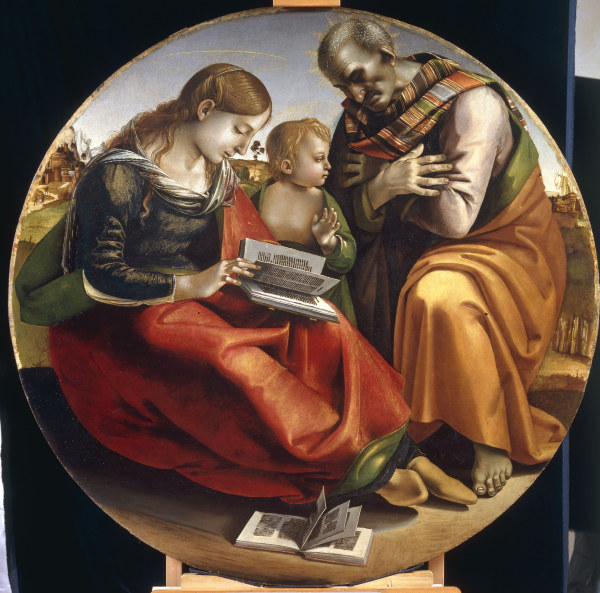Holy Family à Luca Signorelli