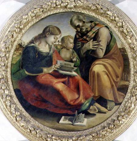 The Holy Family à Luca Signorelli