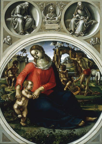 Mary with Child à Luca Signorelli