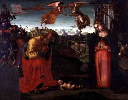Nativity à Luca Signorelli