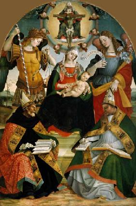 Mary with Child, Trinity