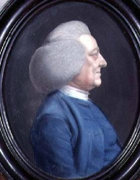 Portrait of a man wearing a Blue Coat