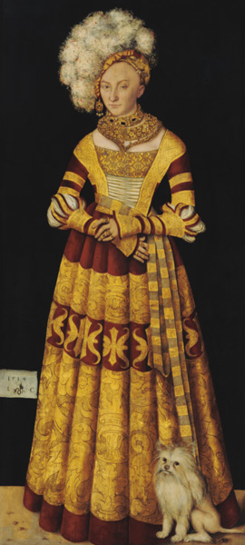 Duchesse Catherine de Mecklenbourg à Lucas Cranach l'Ancien