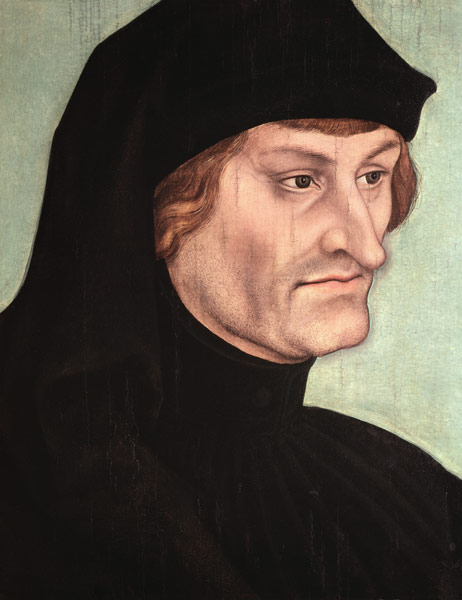 Portrait of Rudolf Agricola (1444-85) à Lucas Cranach l'Ancien